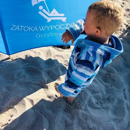Апартаменты Zatoka Wypoczynku Grzybowo - Dwupoziomowe Грзибово